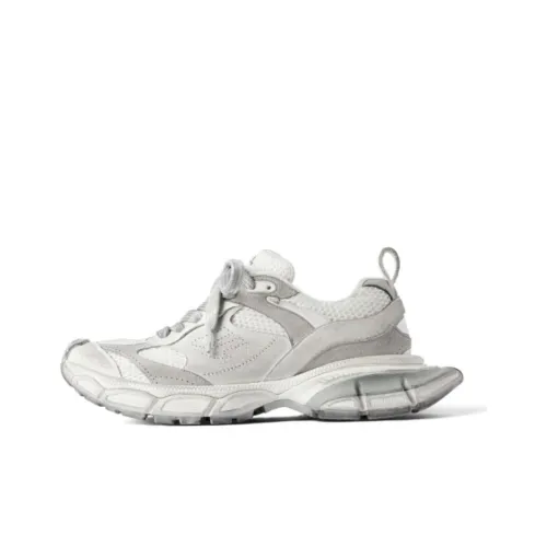 Balenciaga 3XL Низкий Топ Повседневная Обувь Женская Светло-Серый