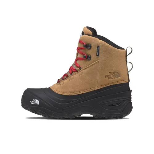 THE NORTH FACE Chilkat V Кружево Амортизация Высокий Топ Уличная Обувь Мужская Черный Коричневый