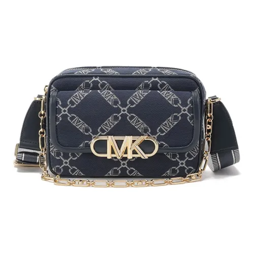 MICHAEL KORS Паркер Ткань Сумка через плечо Сумка на плечо Женская Морской Синий