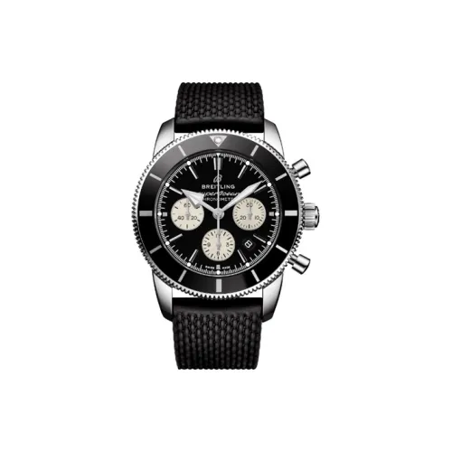 BREITLING Автоматический Механический Часы Мужские 44 мм Черные