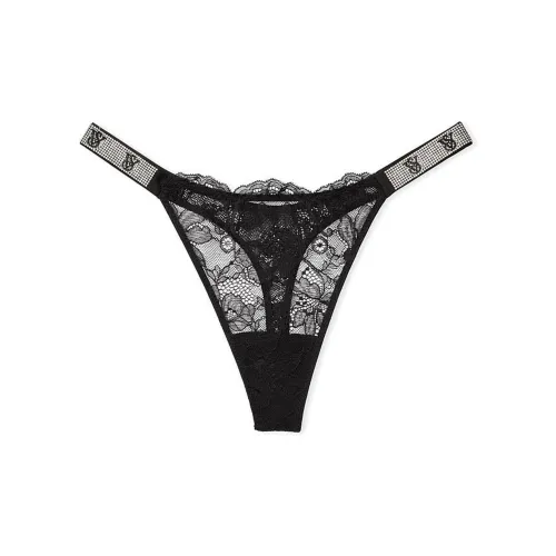 Victoria's Secret 1 упаковка черный женский стринг