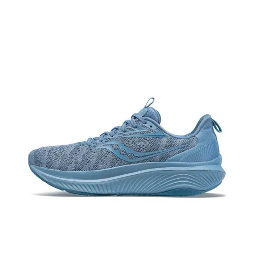 Saucony Echelon 9 Амортизаторы Slip-resistant и устойчивые к истиранию Низкий топ Беговые кроссовки Мужские Синие