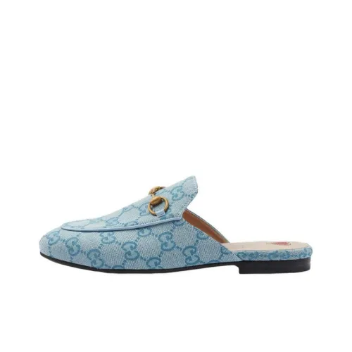 GUCCI Домашние тапочки Женские Синие