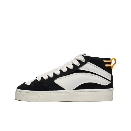 Подкладка Wave 180 VNTG противоскользящий MID верх скейтборд кроссовки Мужской Черный Рисовый Белый