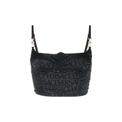 VERSACE Черные Женские Бюстгальтеры