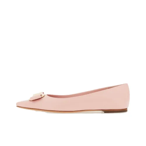 Ferragamo Vara Женские повседневные туфли Розовый Женские