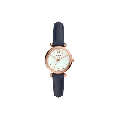 Окаменелость Кварцевый Movement Женские часы 28mm*7mm Жемчужная раковина Цвет