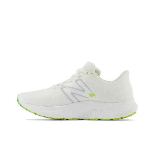 New Balance NB Fresh Foam X EVOZ v3 Низкие Беговые Кроссовки Женские Белый Фиолетовый Зеленый