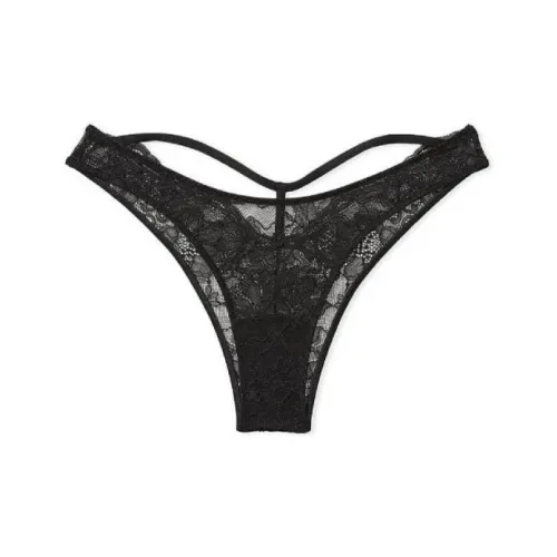Victoria's Secret 1 упаковка черный женский стринг