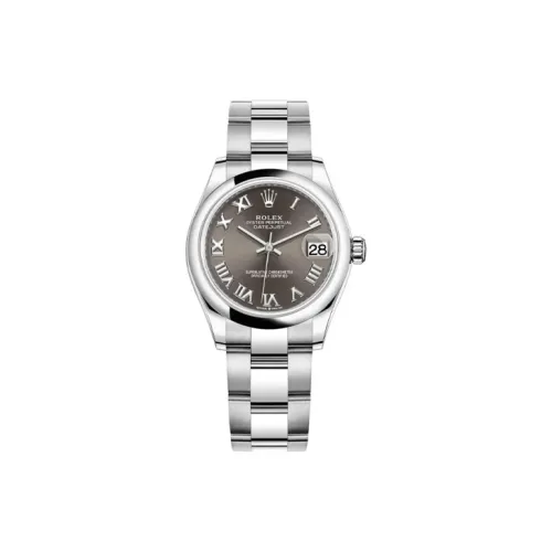 ROLEX Автоматический Механический Movement Унисекс Log Series Часы 31 мм Серые