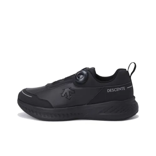 DESCENTE Беговые кроссовки Low Top Черные Унисекс