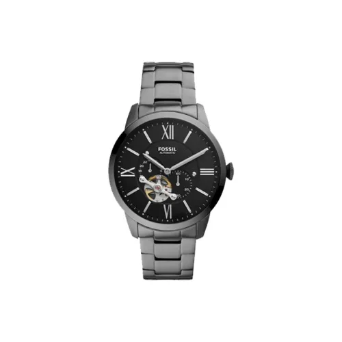 FOSSIL Автоматический Механический Механизм Мужские Часы 44mm*11mm Черный