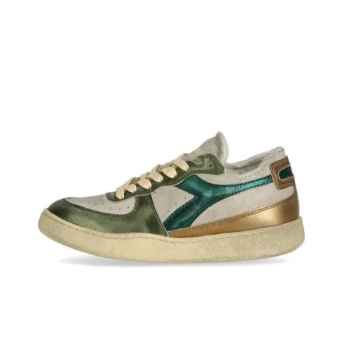 Diadora Heritage Low Топ Скейтборд Кроссовки Женские Зеленые