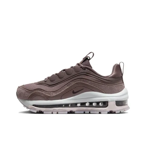 Nike Air Max 97 Устойчивый к истиранию Низкий Топ Повседневная обувь Женская Фиолетовая