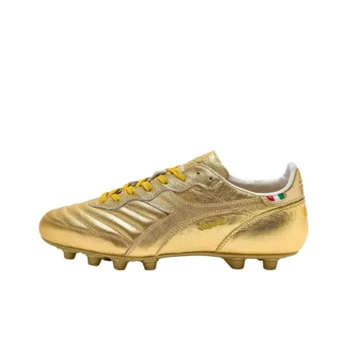 DIADORA Футбольные бутсы Низкие Золотисто-коричневые Мужские