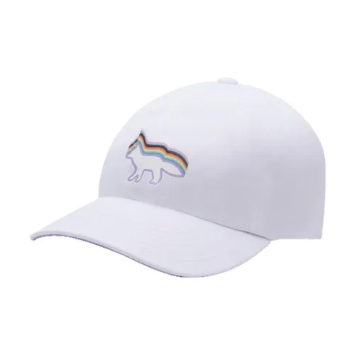 Кепки Maison Kitsune унисекс белые