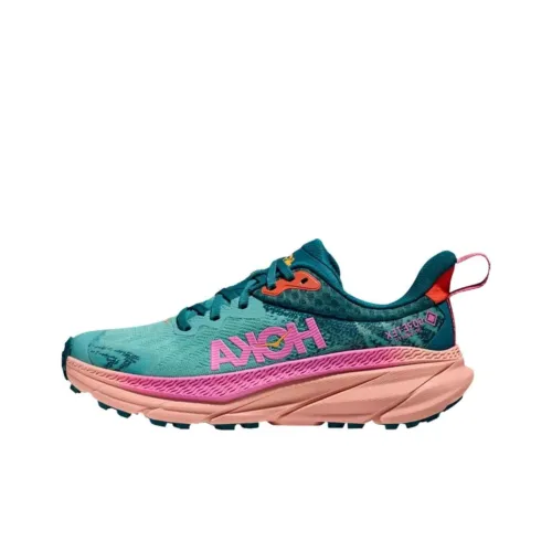 HOKA ONE ONE Challenger ATR 7 Амортизаторы Slip-resistant Низкий топ Беговые кроссовки Женские Синий