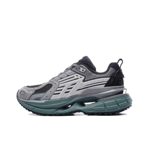 LINING Comet 5 Casual Низкий Топ Черный Серебряный Женский