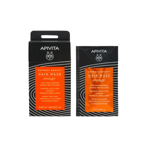 APIVITA Revitalizing Блестящая Маска для Волос 20 мл*2 20 мл*6