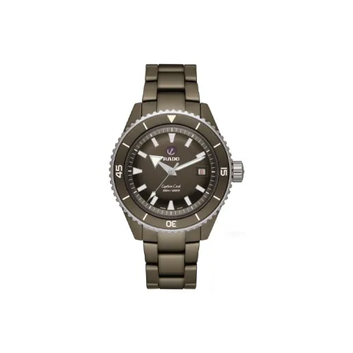 RADO Captain Cook Collection Автоматический Механический Механизм Мужские Часы Часы 43 мм Зеленый Циферблат