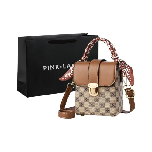 PINK·LAND ПУ (полиуретан) Чехол для телефона Сумка через плечо Сумка Обычный Женский Хаки Коричневый Зеленый