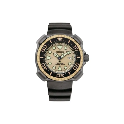 CITIZEN Световой Кварцевый Механизм Мужские Часы Eco Drive Series 47,9 мм Золото