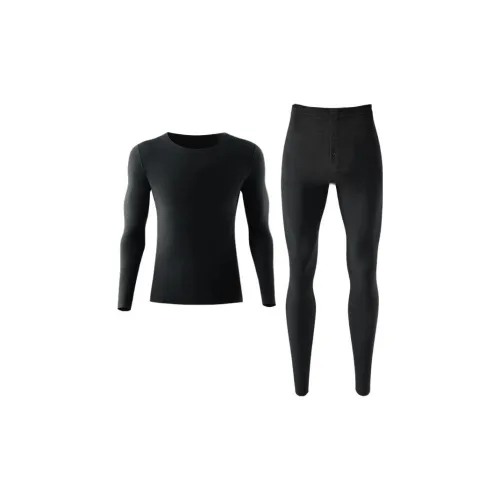 Airbum Underwear Термический комплект для мужчин чернильно-черный