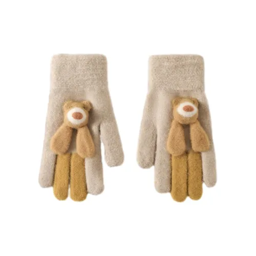 ACUC Полиэстер Трикотаж Перчатки Женские