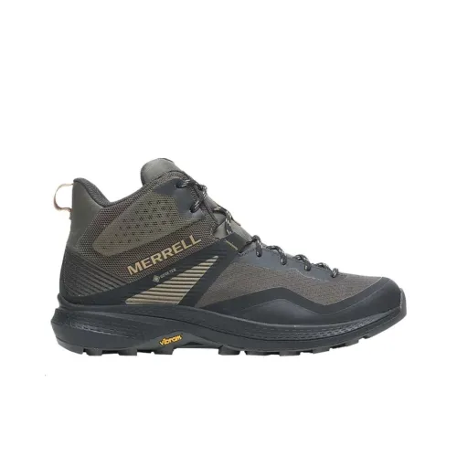 MERRELL MQM 3 MID Амортизация Износостойкий Низкий Топ Уличная Обувь Мужская Черный Зеленый