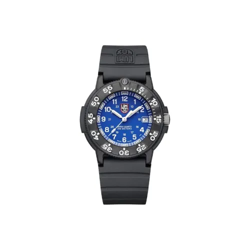 Luminox Кварцевый механизм Мужские часы 43mm*13mm Синий