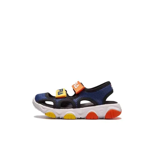 FILA KIDS Износостойкие детские сандалии Белый Синий Красный для детей 3-7 лет