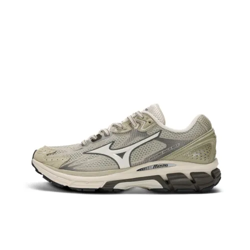 Mizuno HALO MI Low Топ Беговые кроссовки Унисекс Овсяный серый