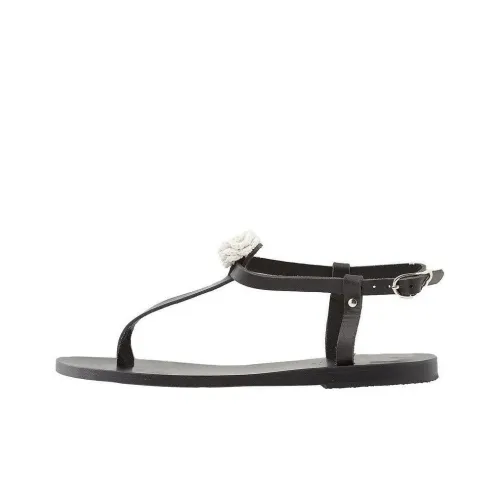 ANCIENT GREEK SANDALS один Ремень Сандалии Черные Женские