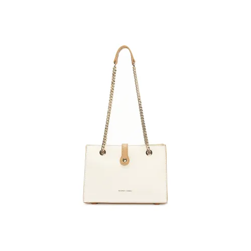 Playboy Сумка через плечо из синтетической кожи большая женская цвет экрю