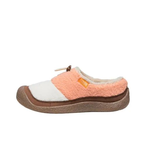 KEEN Howser 3 Амортизация Износостойкий Низкий Топ Casual Женские Белый Оранжевый