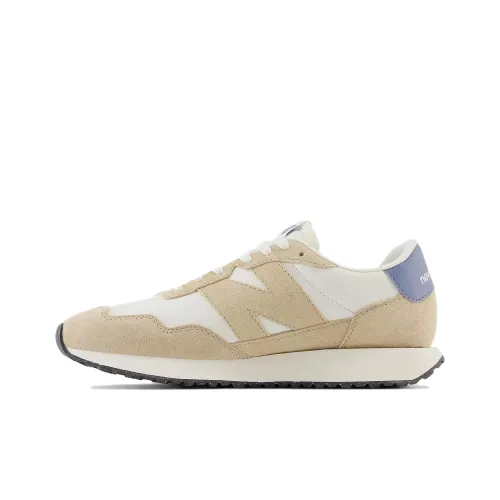 New Balance NB 237 Износостойкий и Легкий Низкий Топ Повседневная Беговая Обувь Унисекс Бежевый Желтый