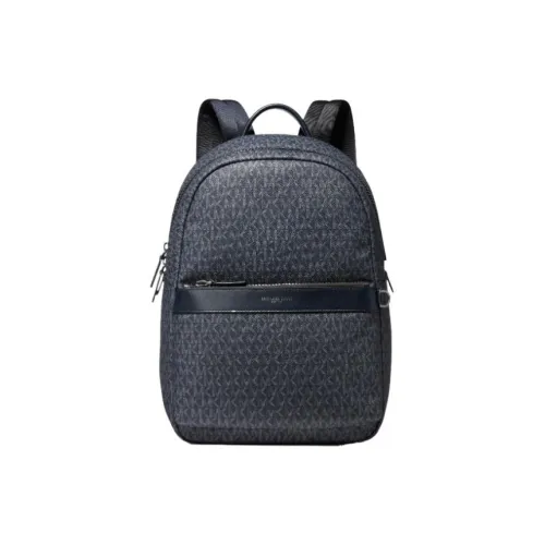 MICHAEL KORS Greyson Artificial Leather Backpack Men's Dark Gray Blue MICHAEL KORS Greyson Искусственная кожа Рюкзак Мужской Темно-серый и Синий