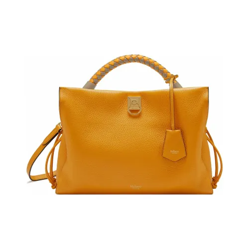 Mulberry Телячья кожа Сумка через плечо Сумка Обычная Женская Апельсин