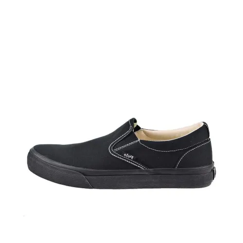 Polo Ralph Lauren Thompson Canvas Shoes Low Top Мужские Черные