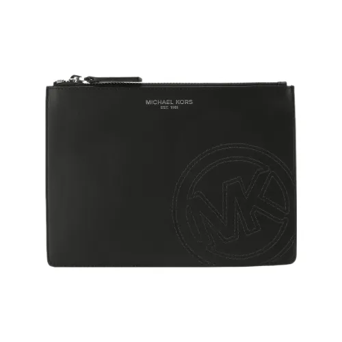 MICHAEL KORS Коровья кожа Клатч Маленький Мужской Черный