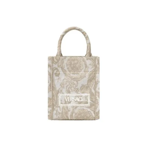 VERSACE Barocco Полиамид с Хлопком Тоут Сумка Сумка для покупок Сумка через плечо Мини Сумка Женская