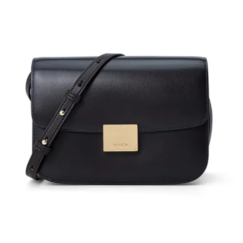 HONGU Коровья кожа Сумка через плечо Маленькая Женская Темно-черный Бордовый Светло-серый Светло-хаки Авокадо-зеленый Карамельно-коричневый