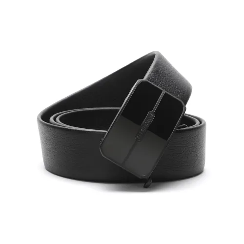 ELLE HOMME Автоматическая застежка ремня стальная застежка ремень из коровьей кожи мужской черный ширина 3,7 см