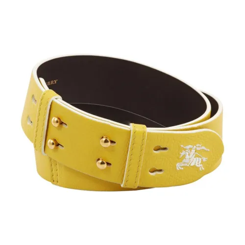 Burberry Кожа Сумка Ремень Женские Яркий LODGEPOLE Сосна Желтый