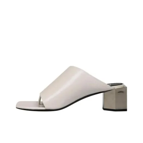 Off Белый Шлепанцы Женские Белые