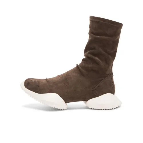 RICK OWENS совместный бренд x Adidas ботильоны женские коричневые