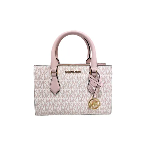 MICHAEL KORS Покрытый холст Тоут Сумка Сумка для покупок Сумка через плечо Сумка Маленькая Женская Розовая