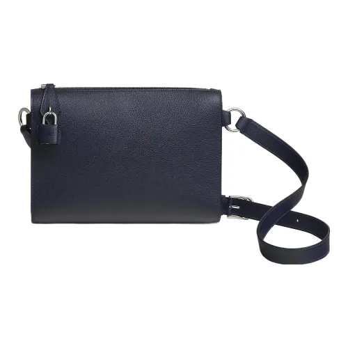 HERMES Evergrain Телячья кожа Сумка через плечо Женская 2Z BLEU NUIT Полночный синий