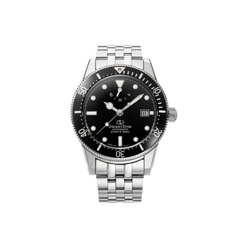 ORIENT STAR Автоматический Механический Механизм Мужские Часы 41mm*14,5mm Черный