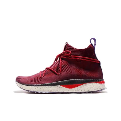 Naturel X PUMA Tsugi EVOKNIT Sock 'Бордо' MID Топ Casual Мужской Красный